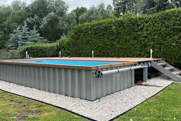 container swimming pool